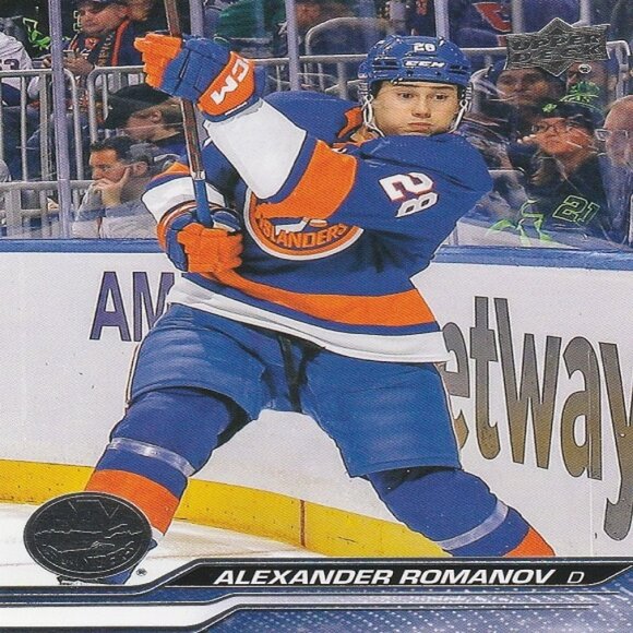Alexander Romanov - 2023/2024 Upper Deck Series 2 Hockey Card - Picture 1 of 2